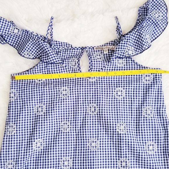 Gypsies & Moondust gingham pattern top. Size M - Picture 8 of 8